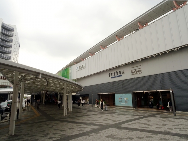 奈良駅前の風景