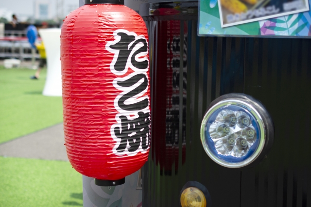 たこ焼きのキッチンカー